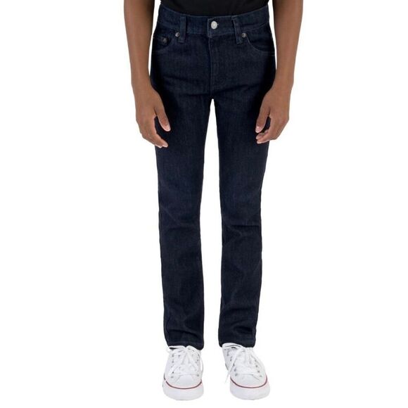 Levi's 510 Skinny Fit Performance Jeans Boys Casual Zip Fly Denim Pants New - Picture 1 of 9